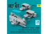 ResKit amelioration RSU32-0060 Cockpit OV-10A,C &quot;Bronco&quot; Édition de base avec décalcomanies 3D kit Kitty Hawk 3D 1/32