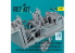 ResKit amelioration RSU32-0060 Cockpit OV-10A,C &quot;Bronco&quot; Édition de base avec décalcomanies 3D kit Kitty Hawk 3D 1/32