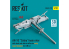 ResKit RSU32-0175 Rotor principal AH-1G Cobra déflecteur de poussière, débris, boucliers anti-sable, early kit ICM 3D 1/32
