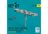 ResKit RSU32-0176 Rotor principal AH-1G Cobra déflecteur de poussière, débris, boucliers anti-sable, late kit ICM 3D 1/32
