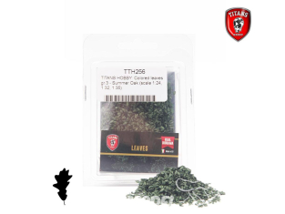 Titans Hobby végéation TTH256 Feuilles colorées 3g - Chêne été 1/24 - 1/32 - 1/35