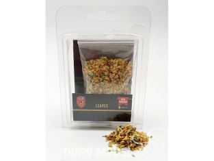 Titans Hobby végéation TTH257 Feuilles colorées 3g - Chêne automne 1/24 - 1/32 - 1/35