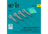 ResKit kit armement Avion RS32-0498 Bombes Mk.83 avec MAU-91 protégées thermiquement, 4 pièces imprimées en 3D 1/32