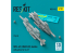 ResKit kit armement Avion RS32-0492 Bombes GBU-62 JDAM-ER avec pylônes pour Su-27 Flanker 2 pièces imprimées en 3D 1/32
