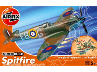 Airfix maquette avion j6000 Spitfire Quick Build en briquettes