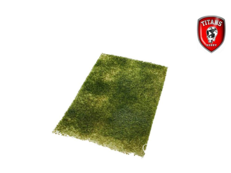 Titans Hobby végéation TTH307 Tapis d'herbe 20 x 30cm Longueur 4-8mm - Prairie fleurie type 7