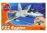 Airfix maquette avion j6005 Lockheed Martin F-22 Raptor Quick Build en briquettes