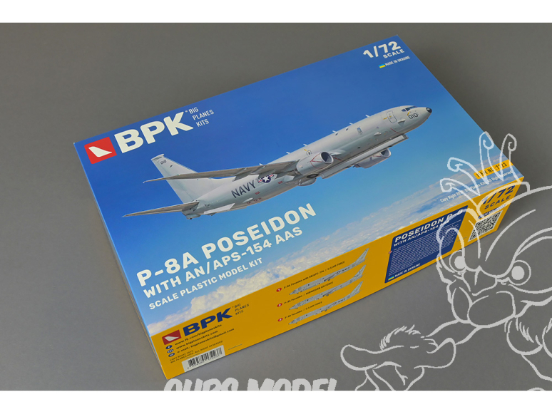 BPK maquette avion 7223 Poseidon P-8A avec AN/APS-154 AAS 1/72