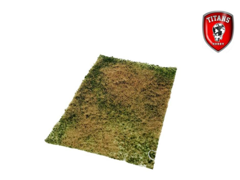 Titans Hobby végéation TTH311 Tapis d'herbe 20 x 30cm Longueur 4-8mm - Prairie fleurie type 11