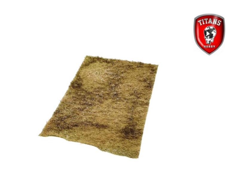 Titans Hobby végéation TTH313 Tapis d'herbe 20 x 30cm Longueur 4-8mm - Prairie fleurie type 13