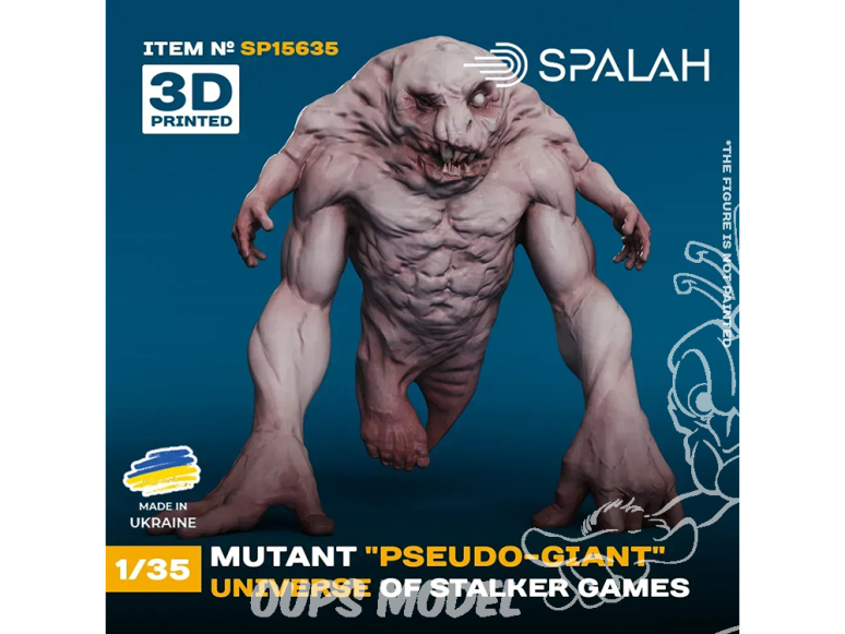 Spalah kit figurine SP15635 mutant « Pseudogiant » de l'univers du jeu STALKER SPALAH 1/35