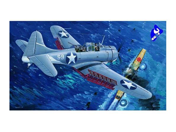 Trumpeter maquette avion 02244 DOUGLAS SBD-3 "DAUNTLESS" 1/32