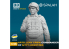 Spalah kit figurine SP13835 commandant du calcul d&#039;artillerie de l&#039;obusier M777 SPALAH 1/35