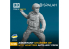 Spalah kit figurine SP13735 Assistant de chargement d&#039;obusier M777 SPALAH 13735, calcul d&#039;artillerie 1/35