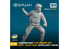Spalah kit figurine SP13735 Assistant de chargement d&#039;obusier M777 SPALAH 13735, calcul d&#039;artillerie 1/35