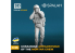 Spalah kit figurine SP11835 Artilleur ukrainien du calcul des mortiers des forces armées ukrainiennes impression 3D SPALAH 1/35