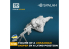 Spalah kit figurine SP12135 Un tireur d&#039;élite ukrainien en position couchée 3D-drug 1/35
