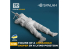 Spalah kit figurine SP12135 Un tireur d&#039;élite ukrainien en position couchée 3D-drug 1/35