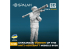 Spalah kit figurine SP11935 Canon antiaérien ukrainien du complexe de missiles antiaériens ZSU 9K38 1/35