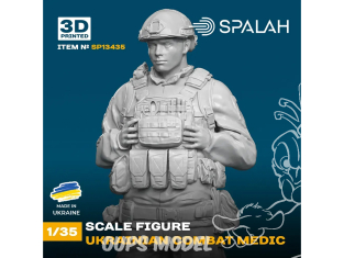 Spalah kit figurine SP13435 médecin de combat ukrainien 1/35