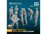Spalah kit figurine SP14235 équipage d&#039;artillerie de l&#039;obusier M777 1/35
