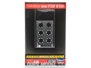 Hasegawa maquette moto 21766 Disques de feins photogravés pour Honda VT250F (MC08) 1/12