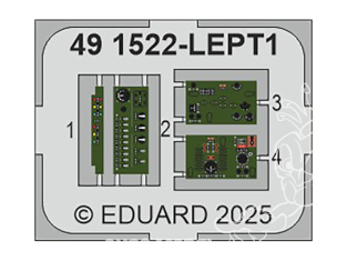 EDUARD photodecoupe avion 491522 Amélioration A6M2-K Zero Eduard 1/48