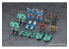 HASEGAWA maquette avion 64813 Combat Mecha Xabungle Iron Gear de deuxième génération Creator Works 1/500