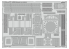 EDUARD photodecoupe avion 491530 Intérieur arrière B-26G Marauder Icm 1/48