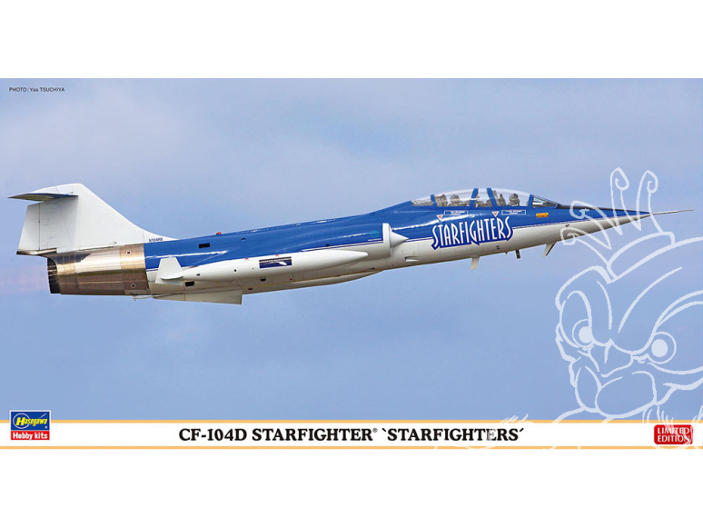 Hasegawa maquette avion 07544 CF-104D Starfighter « Starfighters » 1/48