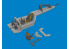 Eduard kit d&#039;amelioration avion brassin Print 6481101 Cockpit Focke Wulf Fw 190A-6 Eduard 1/48