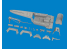 Eduard kit d&#039;amelioration avion brassin Print 6481101 Cockpit Focke Wulf Fw 190A-6 Eduard 1/48