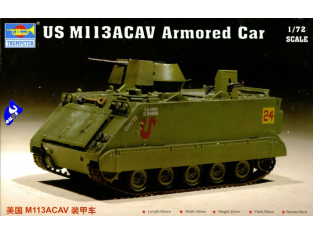 trumpeter maquette militaire 07237 US M 113ACAV 1/72