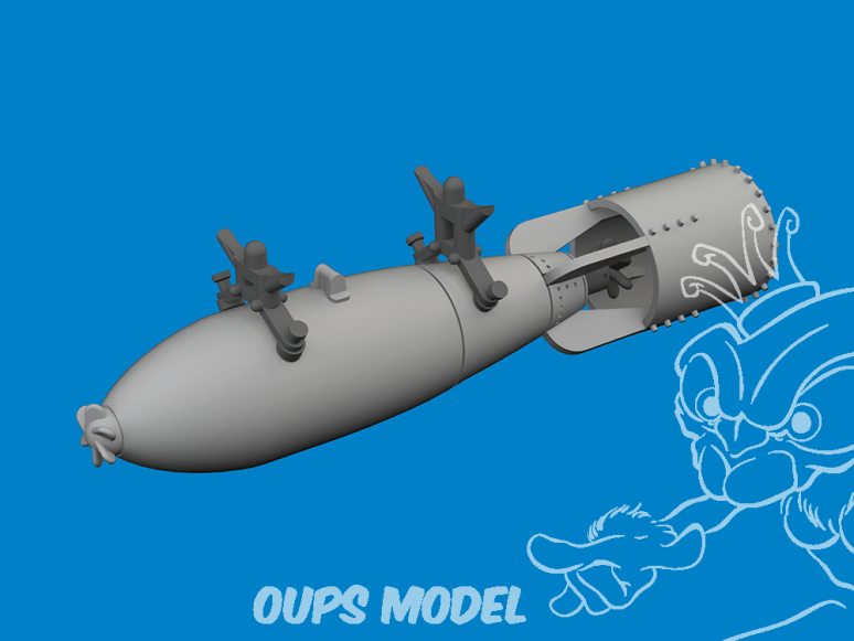 Eduard kit d'amelioration avion brassin Print 6481081 P-40 Bombe 250lb Mk.1 Britannique Eduard 1/48