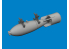 Eduard kit d&#039;amelioration avion brassin Print 6481081 P-40 Bombe 250lb Mk.1 Britannique Eduard 1/48