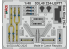 Eduard Space décalques 3D 3DL48224 Sea King HC.4 Airfix 1/48