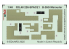 Eduard Space décalques 3D 3DL48226 B-26G Marauder Insulation et blindage Cockpit Icm 1/48