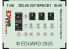 Eduard Space décalques 3D 3DL48227 B-26 Marauder Intérieur arrière Icm 1/48