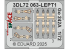 Eduard Space décalques 3D 3DL72063 Gotha Go 242A Ibg 1/72