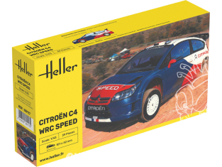 HELLER maquette voiture 80117 Citroën C4 WRC Speed 1/43
