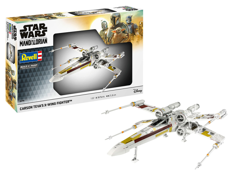 Revell Star Wars 06790 Le chasseur X-Wing de Carson Teva : Le Mandalorien 1/57
