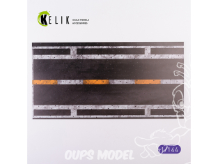 Kelik KS14405 CV-63 Kitty Hawk - Acrylic 3 mm (180 x 357 mm) (210 g) 1/144