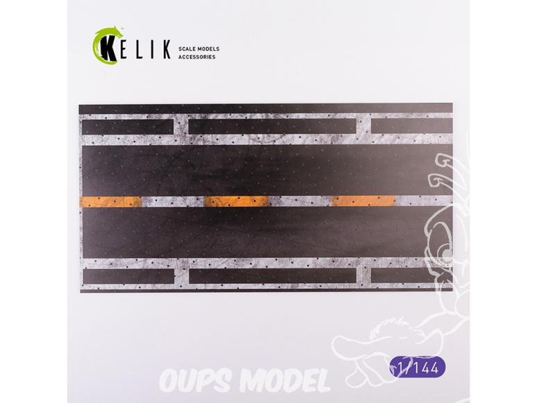 Kelik KS14405 CV-63 Kitty Hawk - Acrylic 3 mm (180 x 357 mm) (210 g) 1/144