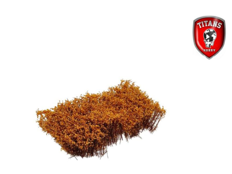 Titans Hobby végéation TTH217 Arbustes 15x15 Longueur 15mm Jaune automne