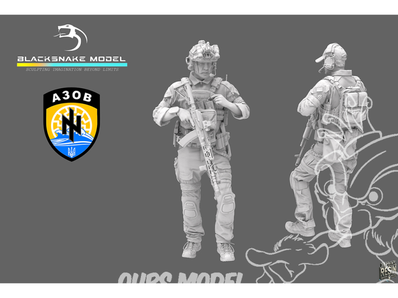Blacksnake Model figurine UKR1/16-03 AZOV SF-03 1/16
