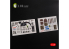 Kelik Decals 3D K48085 Autocollants 3D intérieurs KI-21 pour kit ICM 1/48