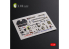 Kelik Decals 3D K48086 Autocollants 3D intérieurs P-40N pour kit Academy 1/48