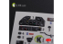 Kelik Decals 3D K48086 Autocollants 3D intérieurs P-40N pour kit Academy 1/48