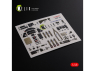 Kelik Decals 3D K48087 Autocollants 3D intérieurs du TBF-1C pour kit Academy 1/48