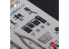 Kelik Decals 3D K48087 Autocollants 3D intérieurs du TBF-1C pour kit Academy 1/48